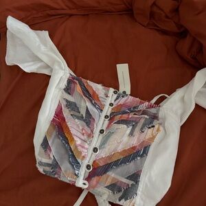 Anthropologie top M nwt